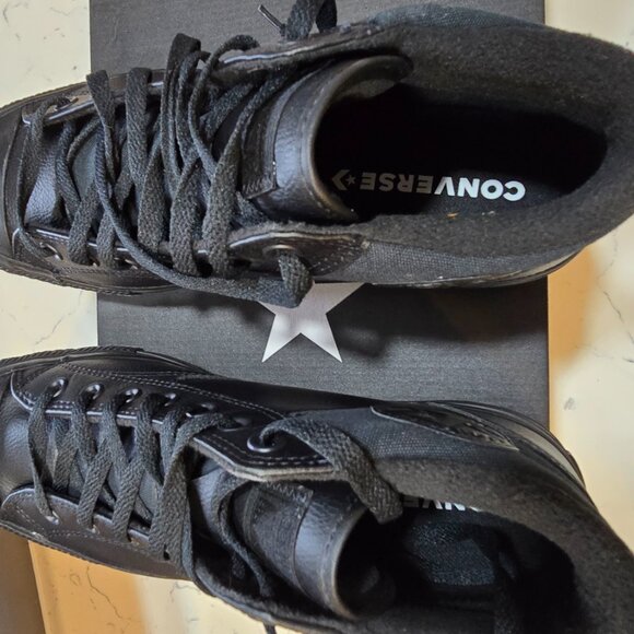 Converse CTAS Malden Street Boot Mid Triple Black Mens Athletic Sneaker size 10 - Picture 8 of 15